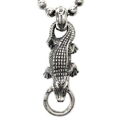 ビルウォールレザー　ペンダント BILL WALL LEATHER ビルウォールレザー イニシャル クラウン